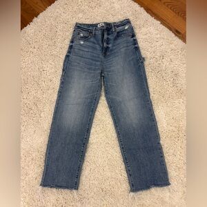 Daze cropped high rise carpenter pants